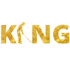 Golf King Golfer Gold
