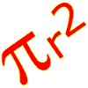 Pi R squared