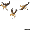 Flying deer