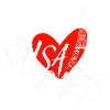 Salsa Paris white Danceshirt