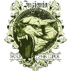 insignia wolf canis lupus