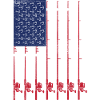 Tappning sjunker> USA sjunker gjort fiskespön + Hook