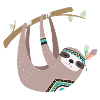 tribal sloth