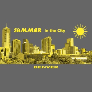 Summer in the City Denver Colorado USA
