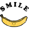 Frugt / frugt: banan - Latter - Smile
