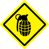 granade roadsign