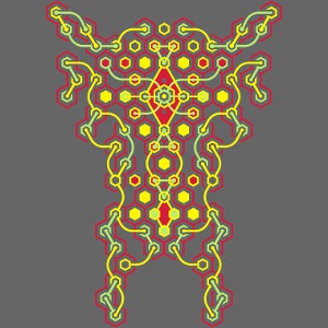 Cybertron Maze Back Print