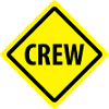 crew roadsign