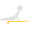 A Surfer With His Surfboard