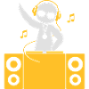 A DJ Plays Cool Music