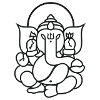 Ganesha éléphant (éléphant) No.03