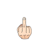 middle finger