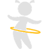Child Playing With Hoolahoop
