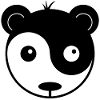 panda ying yang