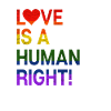 Love is a human right