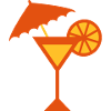 cocktail with an umbrella