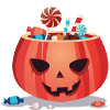 Bonne citrouille d'Halloween