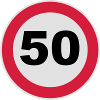 50th birthday sign