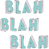 BLAH Print