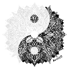 Mandala Yin Yang