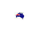 I love Australia - heartbeat