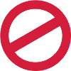 not allowed