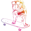 BULLDOG ANGLAIS - SKATEBOARD BULLDOG ANGLAIS