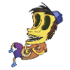 Floating guy