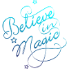 Believe in Magic blue
