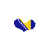 Jeg elsker hænder Bosnien og Hercegovina - hjerte