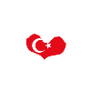 I heart love Turkey - hands