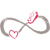 Amour infini ∞ J’aime courir ∞ marathon