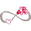 Amour infini ∞ J’aime les tracteurs ∞