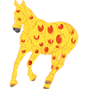 Pizza horse