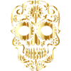 Skull of gold