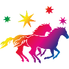 Rainbow Horse