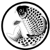 Japanese motif "Koi"