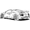 racing car outlines