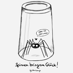 Spinnen bringen Glück