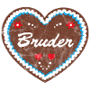 Lebkuchenherz "Bruder" JGA