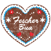 Lebkuchenherz "Fescher Bua"