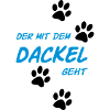 Der mit dem Dackel geht