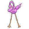 Dabbing Flamingo
