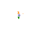 I love India - heartbeat