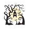 Hanging Halloween Bat