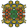 Hexagon psychedelic II