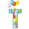 T balloons