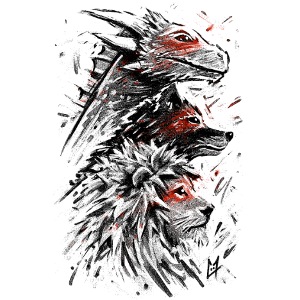 Dragon Wolf Lion