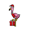 Christmas Flamingo Shirt / Flamingo