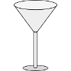 Cocktail glass